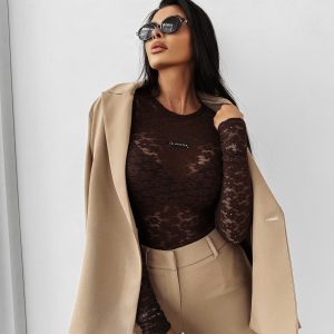 Body dopasowane OLAVOGA RAINSPELL czekoladowe - obrazek 1