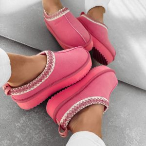 Buty damskie OLAVOGA CUSIE różowe - obrazek 1