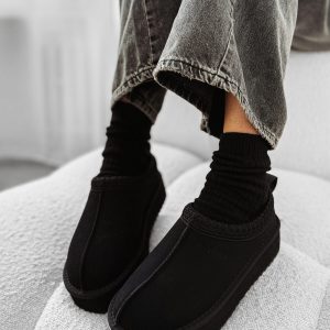 Buty damskie OLAVOGA CUSIE czarne - obrazek 1