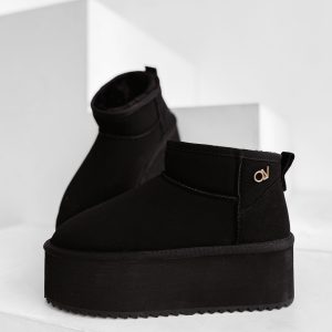 Buty damskie OLAVOGA MISTY czarne - obrazek 1