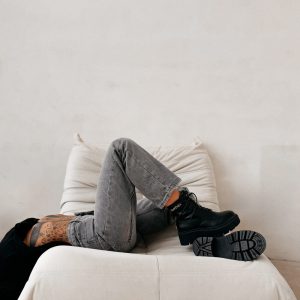 Buty damskie OLAVOGA MOVE czarne - obrazek 3