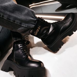 Buty damskie OLAVOGA MOVE czarne - obrazek 4