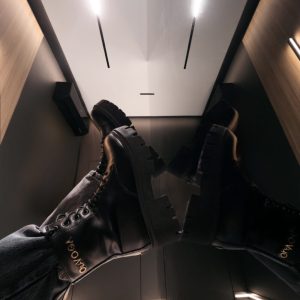 Buty damskie OLAVOGA MOVE czarne - obrazek 5