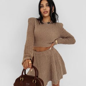 Komplet damski OLAVOGA MERSILIA beżowy - obrazek 1