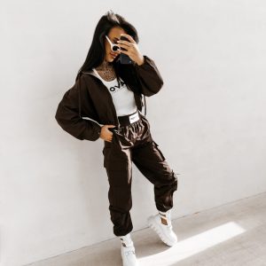 Kurtka damska Olavoga BURNT SIENNA JACKET 2026 - obrazek 2