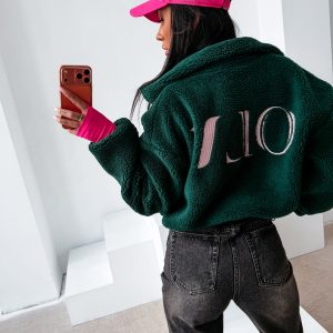 Kurtka damska OLAVOGA LORIA zielona - obrazek 1