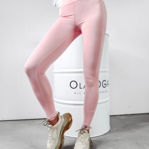 Legginsy elastyczne Lars Ola Voga pudrowy róż - obrazek 1