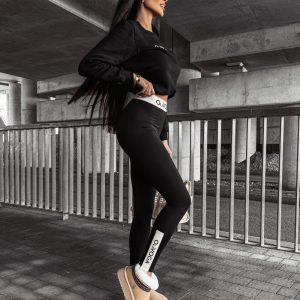 Legginsy modelujące OLAVOGA TREI czarne - obrazek 2