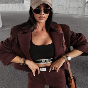 Marynarka Olavoga Mocha brązowa - obrazek 1