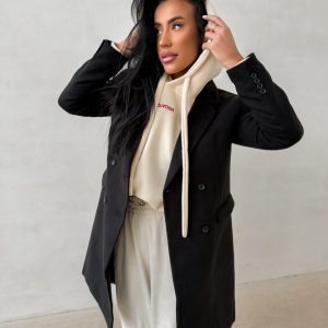 Płaszcz damski OLAVOGA FONAJ czarny - obrazek 1