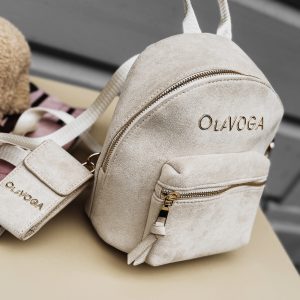 Plecak damski OLAVOGA RIDER beżowy - obrazek 1