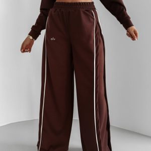 Spodnie damskie OLAVOGA SILENT STORM PANTS czekoladowe - obrazek 3